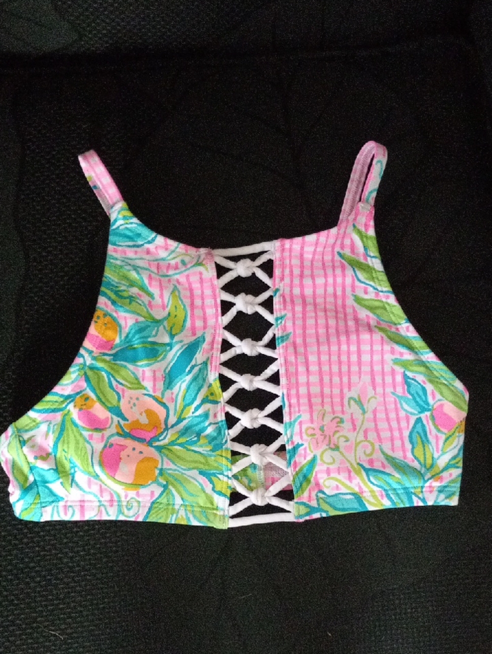 LILLY PULITZER "ADDERLAY" BATHING SUIT TOP